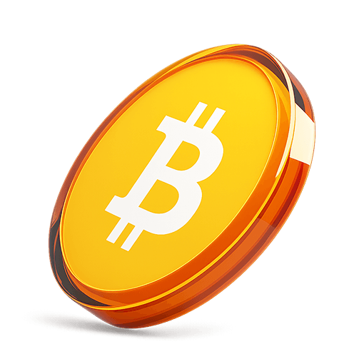 A 3D Bitcoin coin